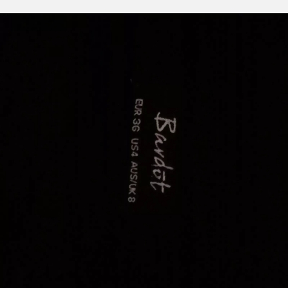 Bardot button up sheer long sleeve shirt size 8 - Picture 4 of 4